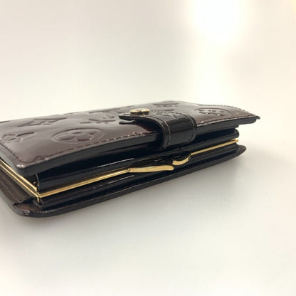 Louis Vuitton Vernis Portefeuille Viennois Rouge Fauvist Bifold Clasp Wallet