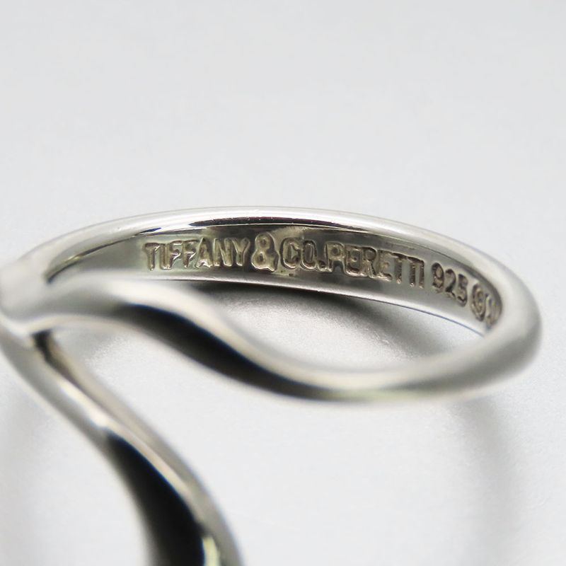 Tiffany & Co Ring ・ Ring Tia Dos Rop 925 Silver Approx 2.3g Silver Approx #7.5