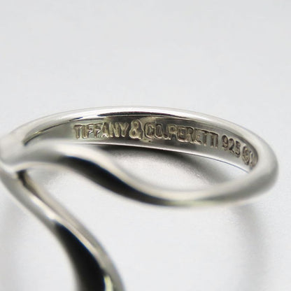 Tiffany & Co Ring ・ Ring Tia Dos Rop 925 Silver Approx 2.3g Silver Approx #7.5