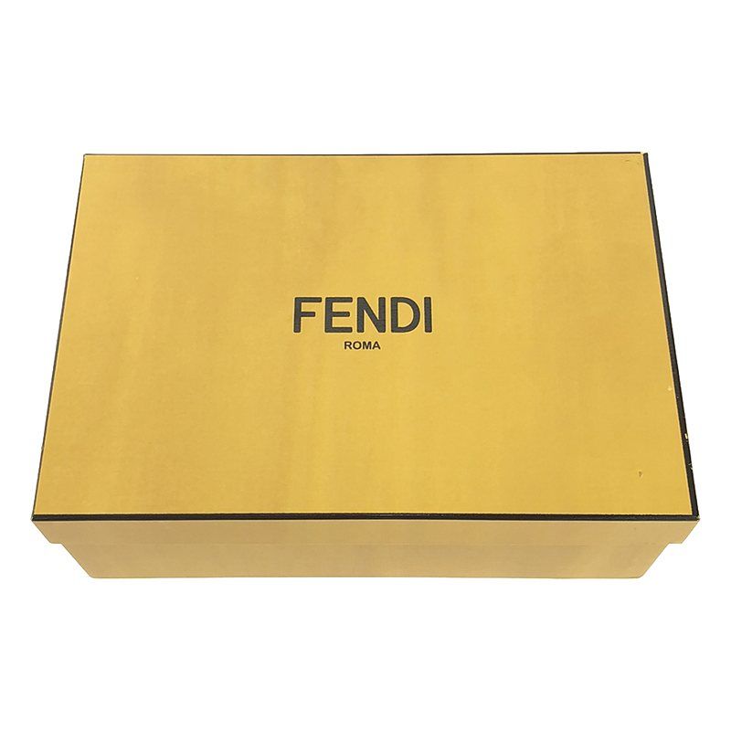 Fendi Rococo Heeled Sock Boots - Women's - 35 - Black