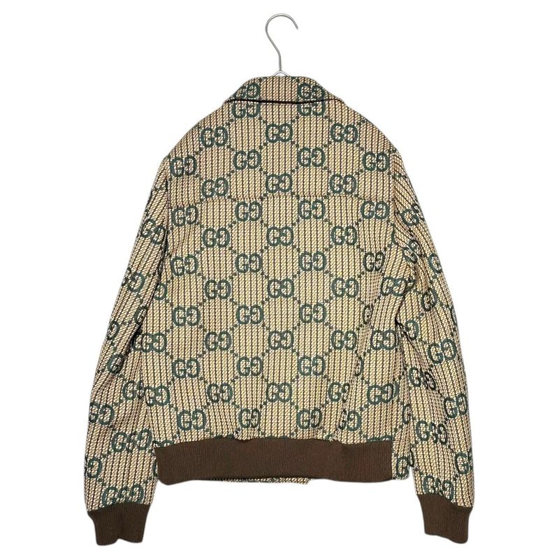 Gucci Cruise 2024 25 Collection GG Logo Wool Bomber Jacket GG Logo Wool Bomber