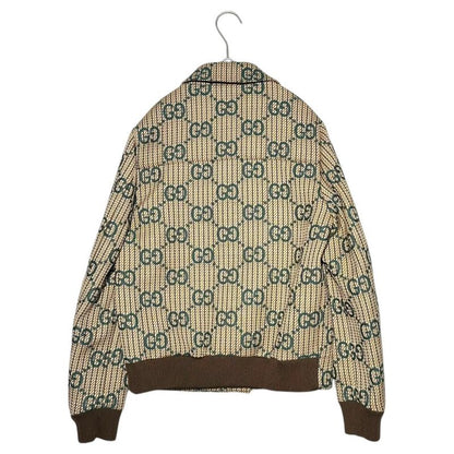 Gucci Cruise 2024 25 Collection GG Logo Wool Bomber Jacket GG Logo Wool Bomber