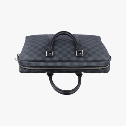 Louis Vuitton Porte Dauphine Voyage Pmnoir Black Damier Graphite N41478gi1118