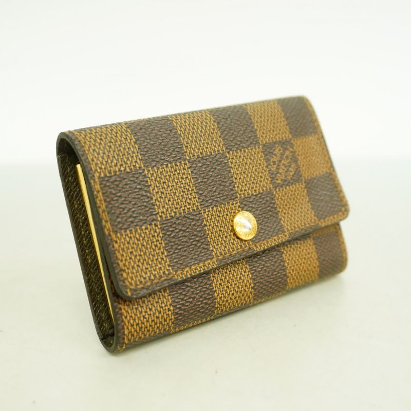 Louis Vuitton Key Case Damier Multicles 6 N62630 Ebène Men Women Unisex