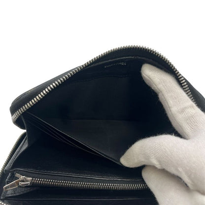 2850 Balenciaga Continental Long Wallet 504547 Preowned Zipper Wallet