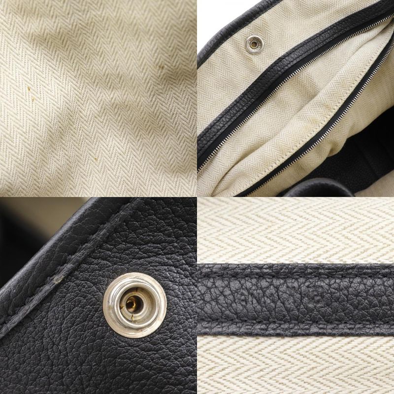 Hermes Garden Party PM Negonda Black □P Ladies Tote Bag