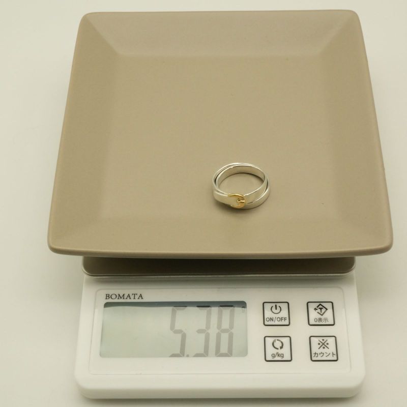 No 11 Hermes Double Belt Combination Ring 24-3709s