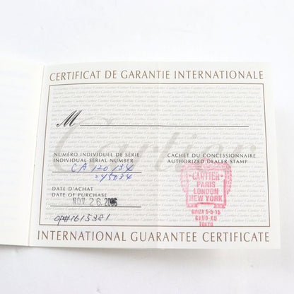 Cartier Godron C De Cartier Happy Birthday Oval Form Roller Type