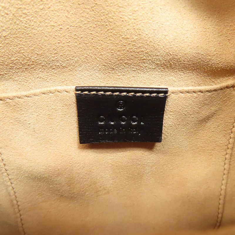 Gucci 602118 Horsebit Bucket Bag Tote Leather Women