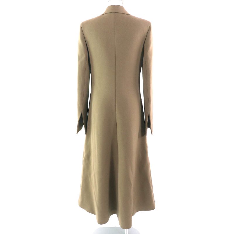 Bottega Veneta 2020 640690 Gold Hardware Maxi Length Long Coat Brownish 40 Made