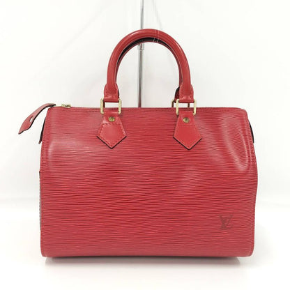 Louis Vuitton Speedy 25 Mini Boston Bag Epi Leather Castilian Red M43017