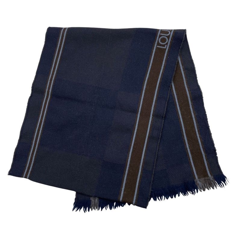 Em0973 Louis Vuitton Echarpe Mesaget Scarf M72684