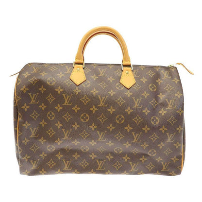 Louis Vuitton Speedy 40 Monogram Boston Bag Th0074 M41522 Brown 40