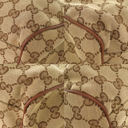 Gucci Sookie 223974 GG Canvas Leather Beige Brown 2WAY Shoulder Handbag 1260