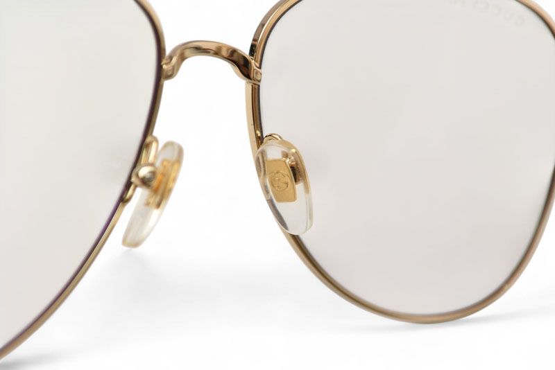 Gucci Sunglasses Eyewear Gucci Dimmable Sunglasses Gg1419sk 004 60□15-145 Gold