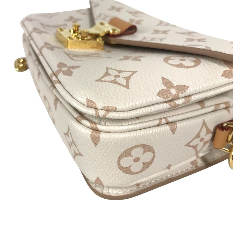Louis Vuitton Shoulder Bag Pochette Metis EW M46914 Beige