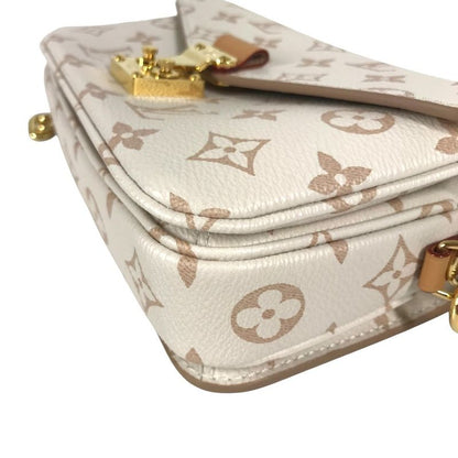 Louis Vuitton Shoulder Bag Pochette Metis EW M46914 Beige