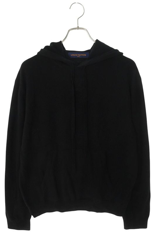 Louis Vuitton 22SS Rm221q JZE Hmn42w LV Embroidered Cashmere Pullover Hoodie