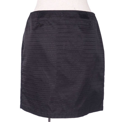 Prada Skirt Short Skirt Tight Skirt Logo Pattern Nylon Bottoms Women's