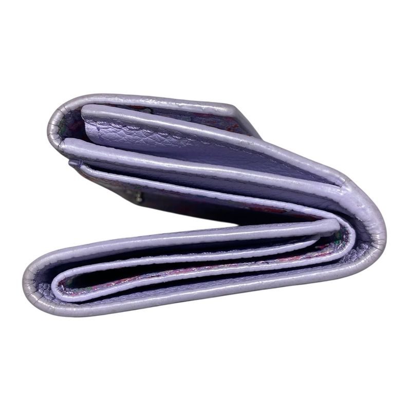 Em07001 Louis Vuitton Wallet Trifold Wallet M81887 Portefeuille Lock Mini Purple