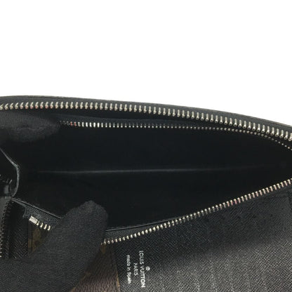 Louis Vuitton Round Zipper Monogram Macassar Vertical