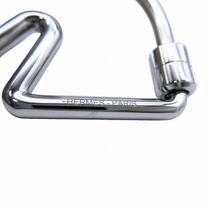 Hermes Key Ring Cheval Key Holder Charm Silver 9her06-00121 Men Women Tnt