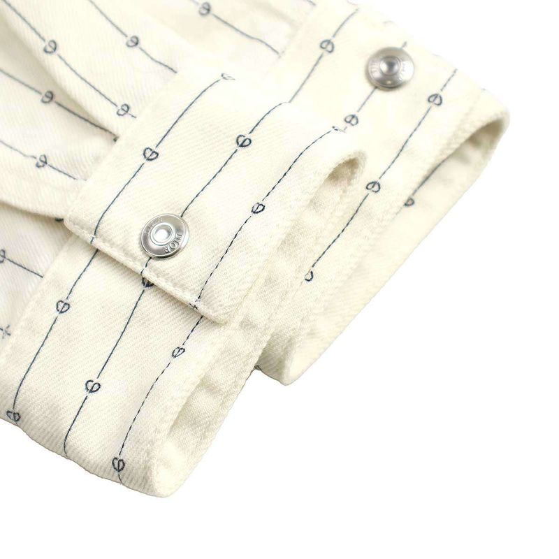 Dior 22ss Heart Logo Denim Jacket Heart Logo Denim Blouson 213d486a5448 White 46