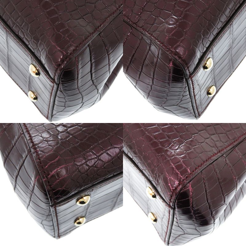 Gucci Soho 2way 336751 525040 Leather Purple 0696 Purple Tote Bag Gucci