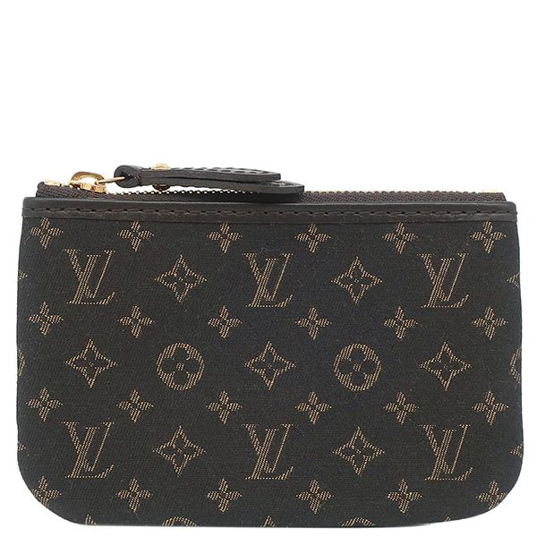 Louis Vuitton Coin Case Pochette Cles Monogram Idylle Fusan Gold Hardware Brown