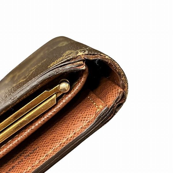 Louis Vuitton Monogram Porte Monet Vieux Viennois M61674 Bifold Wallet For Women