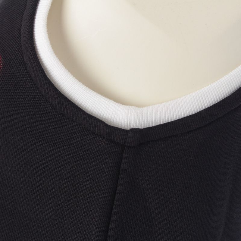 Chanel Cotton No5 Tank Top Sleeveless Top P70680 Black 34