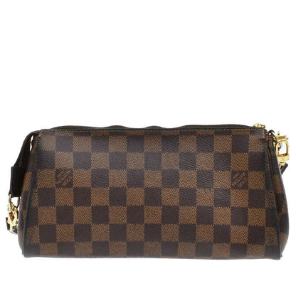 Louis Vuitton Shoulder Bag Handbag Eva 2WAY Damier Ebène N55213 16kb053