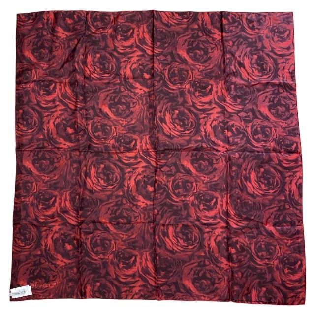 Christian DIOR Stole Shawl Scarf Accessory Floral Pattern Flower Motif All Over
