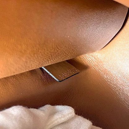 Celine 2way Bag Mini Vertical Cabas Beige Brown