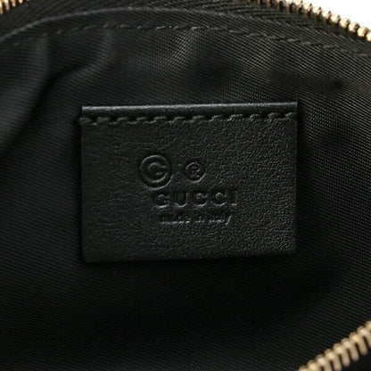 Gucci Coin Case Micro Guccissima Black