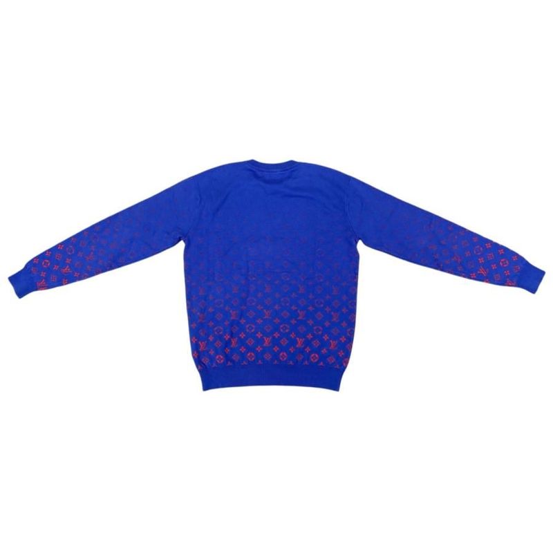 (no Significant Marks Or Stains) Louis Vuitton Sweater Gradient Crewneck Knit
