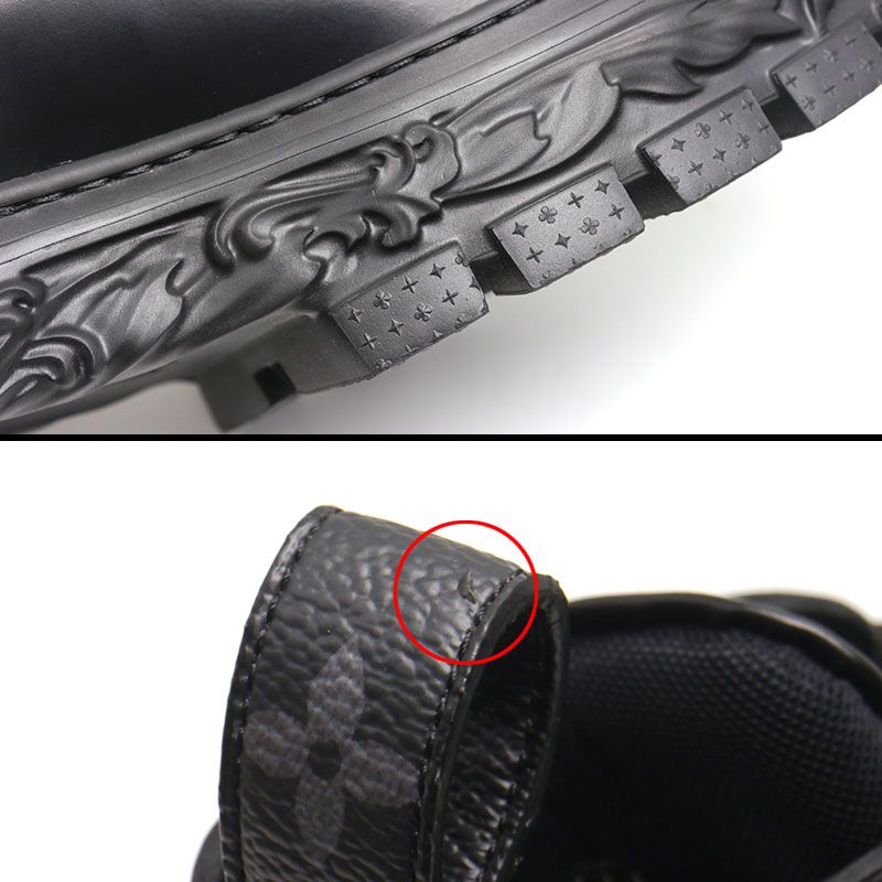 Louis Vuitton Baroque Line Ankle Boots 1aah5u 8 Black