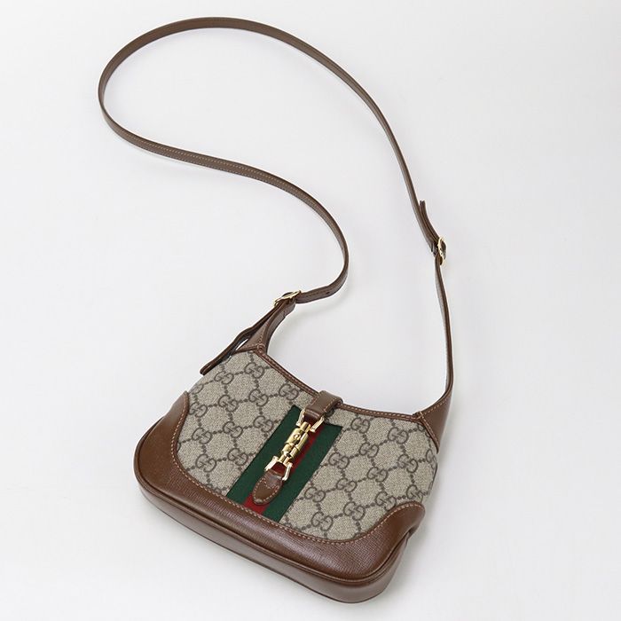 Gucci Mini Bag Gucci Jackie 1961 637092 Handbag GG Supreme Women's