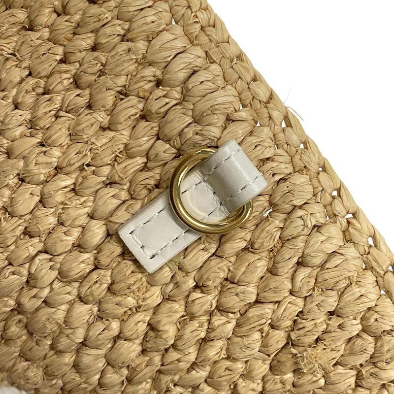 Celine Tote Bag Small Cabas Tais Beige And White Bag