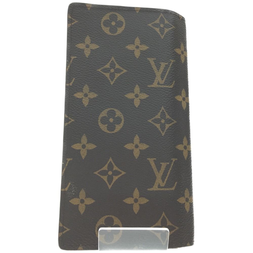 Louis Vuitton Long Wallet Damier Portefeuille Brother M66540 Brown