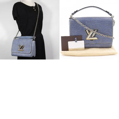 Louis Vuitton Twist MM M50271 Epi Leather Epi Denim Women's Shoulder Bag