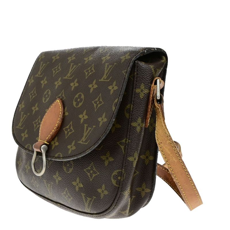 Louis Vuitton Shoulder Bag Saint-cloud GM Monogram Leather Vintage M51242