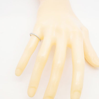 Tiffany & Co Ring Novo Half Eternity Pt950 Platinum Diamond #75 Ladies