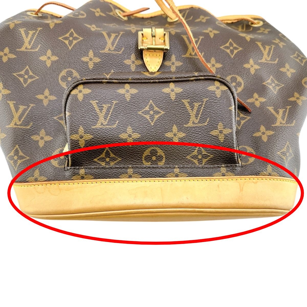 Louis Vuitton Monogram Backpack Montsouris MM Daypack