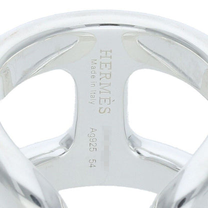 Hermes Osmose GM Osmose GM Silver Ring Men's 54 14