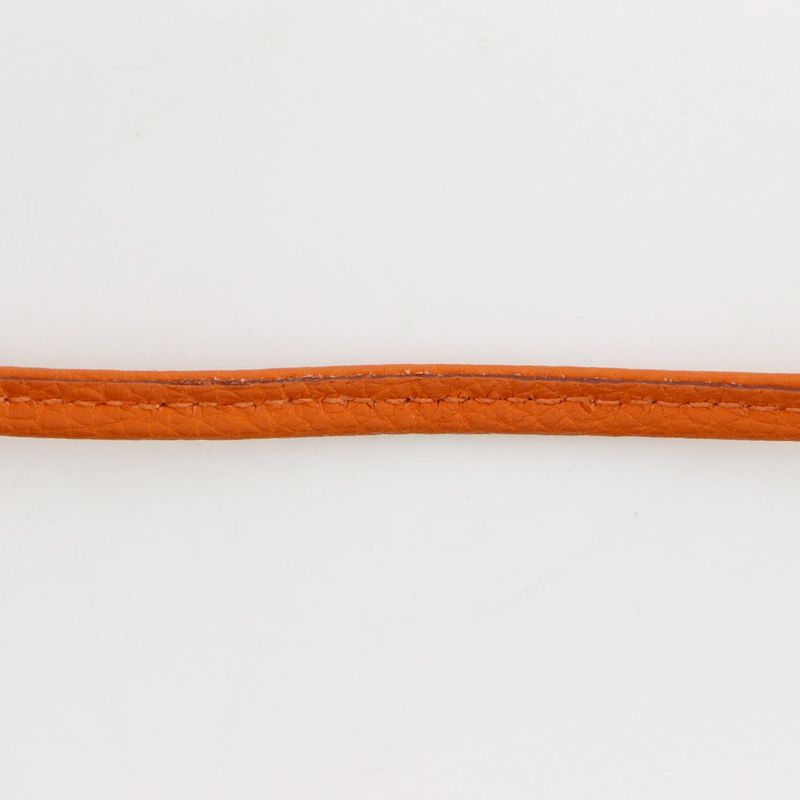 Hermes Siffre Ultrasonic Whistle Courchevel X Metal Orange/silver Ladies 20g