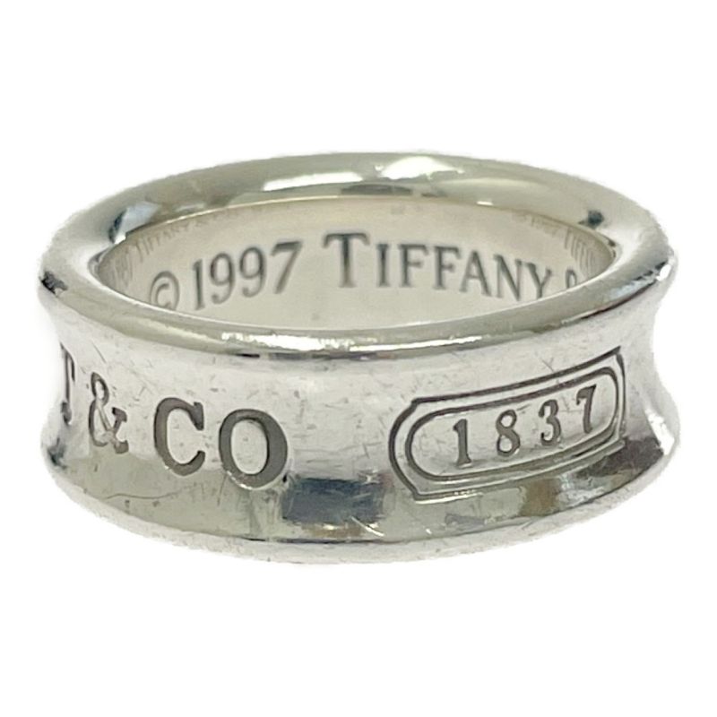 Tiffany & Co Silver 1837 Ring 6.6g 925 Engraved 443231 Ring