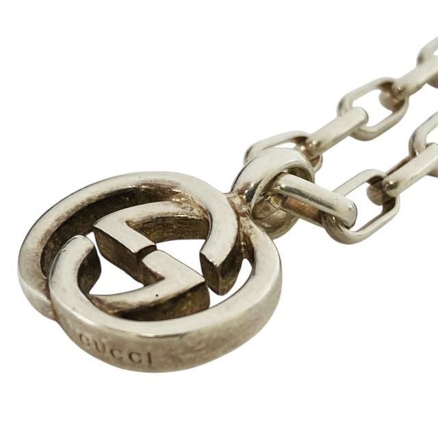 Gucci Interlocking G Necklace Pendant Accessory Jewelry Small Ag925 Silver