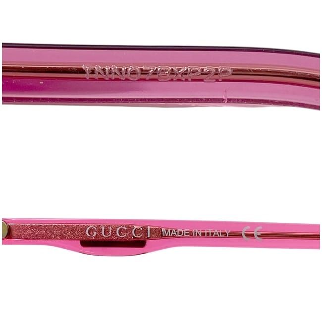 Gucci Sunglasses Pink Gg0257s Excellent Condition Plastic Preowned