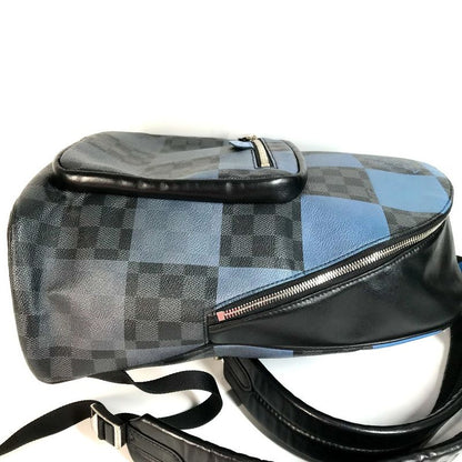 Louis Vuitton Backpack Sac Josh NV N40402 Leather Black